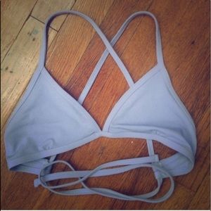 Lavender Jolyn triangle top